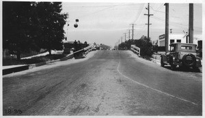 Survey of Santa Fe Railway grade crossings in City of Pasadena, Los Angeles County. Allen Avenue, 1928