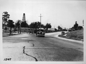 Intersection of Crown Hill and West Third Street, Los Angeles, 1929