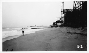 Looking north from foot of 39th Avenue, Los Angeles County, 1940