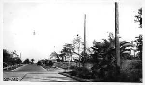 Intersection of Van Ness and Elmwood Avenues, Los Angeles, 1928