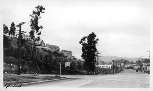 Glendale Boulevard and Fletcher Drive, Los Angeles, 1928