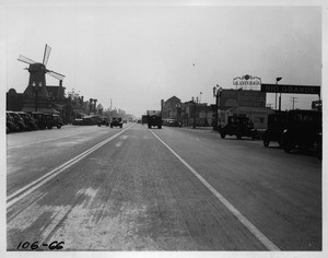 Valley Boulevard at Garfield, Los Angeles County, 1938