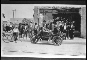 Club headquarters at Eighth and Olive Streets, 1912