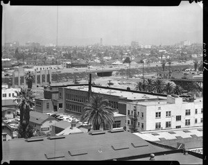 Interchange: Harbor and Long Beach fwys, 1958