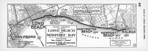 Coast Highway between Long Beach and Newport Bay, 1929