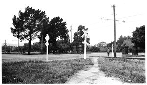 Wilshire and San Vicente Boulevards, Los Angeles, 1926