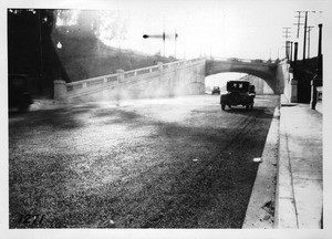 New Hyperion Street bridge, Los Angeles, 1928