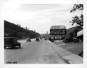 Cahuenga Boulevard just west of Highland Avenue, Los Angeles, 1938