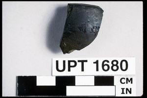 Opium bowl fragment