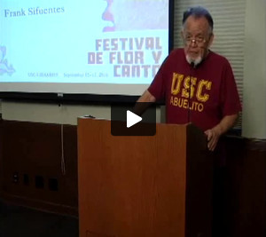 Frank Sifuentes reads from his poems, 2010