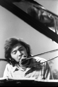 Javier Pacheco at the piano, 1973