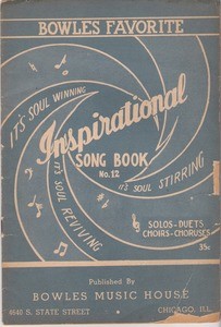 Inspirational song book, no. 12, 1927