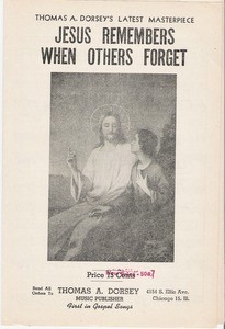 Jesus remembers when others forget, 1941