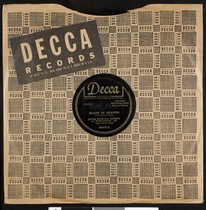 Sister Rosetta Tharpe, Decca records, ca. 1938