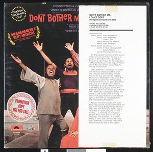 Don't bother me, I can't cope, 1972