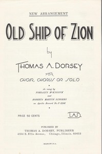 Old Ship of Zion, 1950