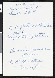 Auxiliary Reports of Victory Baptist Church, 1966