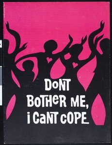 Souvenir program, Don't Bother Me, I Can't Cope, 1972