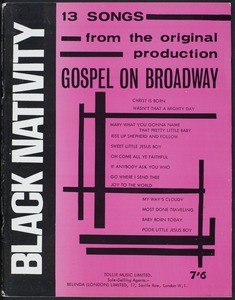 13 songs from the original production Gospel on Broadway, 1963