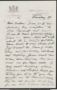 Hamlin Garland, letter, 1906-06-14 to Zulime Taft Garland