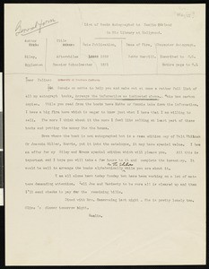 Hamlin Garland, letter, 1930-05-25, to Zulime Taft Garland