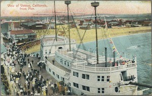 View of Venice, California, from Pier