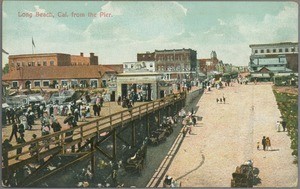 Long Beach, Cal. from the Pier