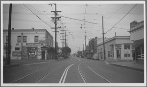 Looking north on Maple Ave. at East 37th St