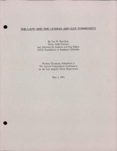 11.4. IC on LAPD / general counsel - 1991 May 1 meeting (4 of 4), 1960 Dec. - 1991 May 7