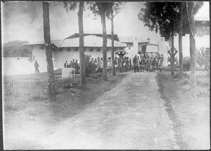 District office, Moshi, Tanzania, ca. 1901-1910