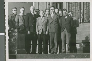 Roy Palmer with Bible Students, Frankfurt, Germany, ca.1948-1958