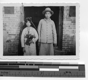 A wedding at Luojing, China, 1937