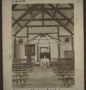 Inneres der Kirche in Lobetal (Kamerun)