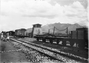 Cargo train, Tanzania, ca.1893-1920