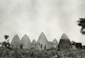 Mousgoum village, in the region of Pouss, in Cameroon