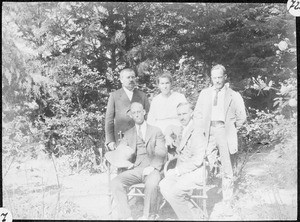 American and European missionaries at the mission station, Arusha, Tanzania, 1921