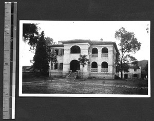 Women's dormitory at Fukien Christian University, Shaowu, Fujian, China, 1940