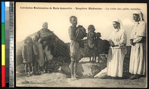 People seeking medical care from missionaries, Bengaluru, India, ca.1920-1940