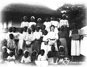 Sewing school, Elim, Limpopo, South Africa, ca. 1904-1911