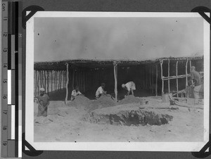 Making bricks, Unyamwezi, Tanzania