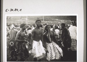 Dancers at a festival in Buea