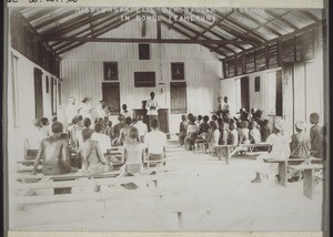 Inneres der Kapelle in Bombe (Kamerun)