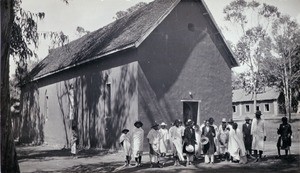 Protestant Church of Manankavaly in Madagascar, entrance for lepers