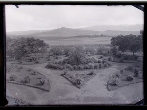 The garden at Ambato mission station, Ambatofinandrahana, Madagascar, ca.1895