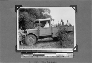 Loaded truck on the way to Nyasa, Tanzania