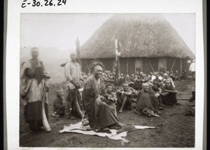 Fo Nyonga at the School Festival in 1909