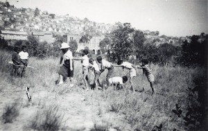 Game of cub scouts, in Madagascar