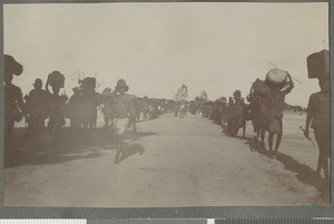 Carrier Corps, Zambezia, Mozambique, July 1918