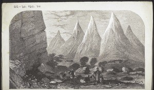 "The Ishtazin Gorge in Persia