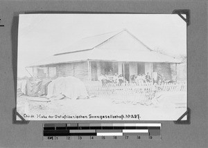 House of the African Lakes Company, Chinde, Zambia, 1892